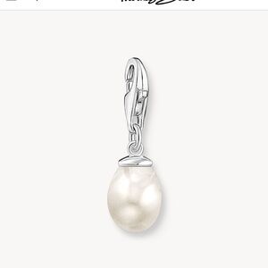 Thomas Sabo CHARM PENDANT WHITE PEARL SILVER